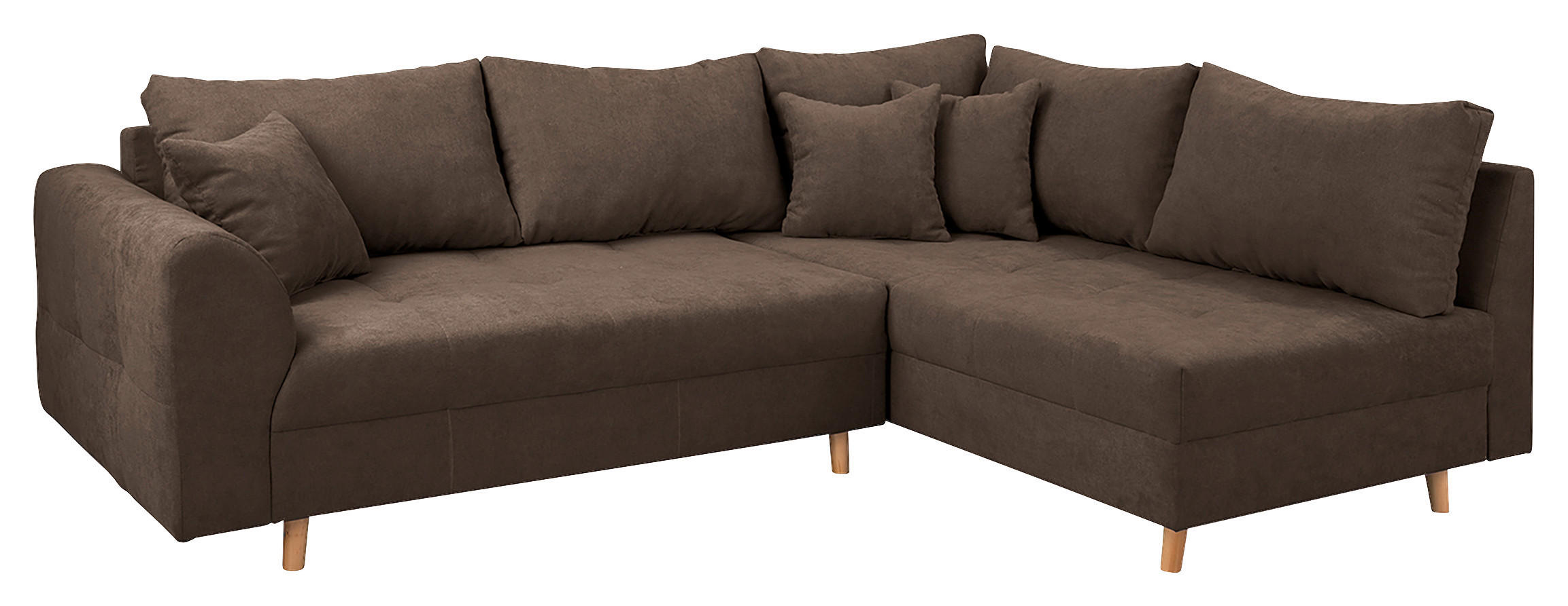 P & B Ecksofa Ariella Schlamm 231x161 cm