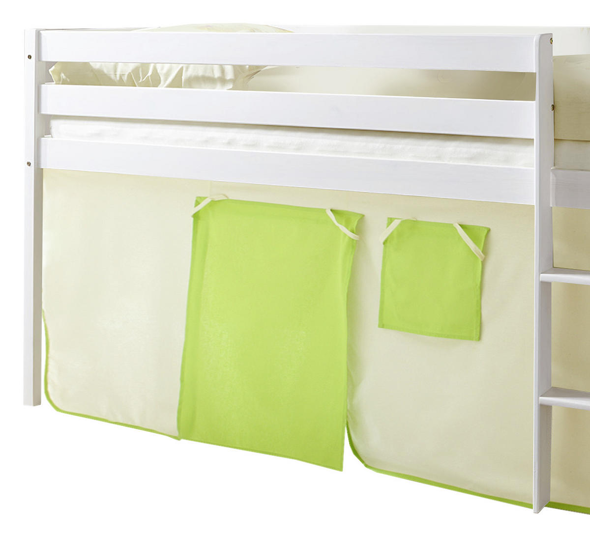 HOCHBETT 90/200 cm  - Beige/Weiß, Natur, Holz (90/200cm) - MID.YOU