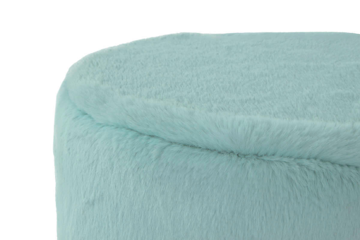 HOCKER Hellblau  - Hellblau, MODERN, Kunststoff (36/44/36cm) - Kayoom