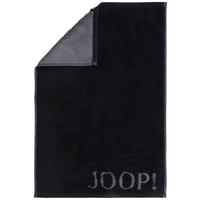 GÄSTETUCHSET CLASSIC DOUBLEFACE Schwarz 3-teilig 30/50 cm  - Schwarz, Design, Textil (30/50cm) - Joop!