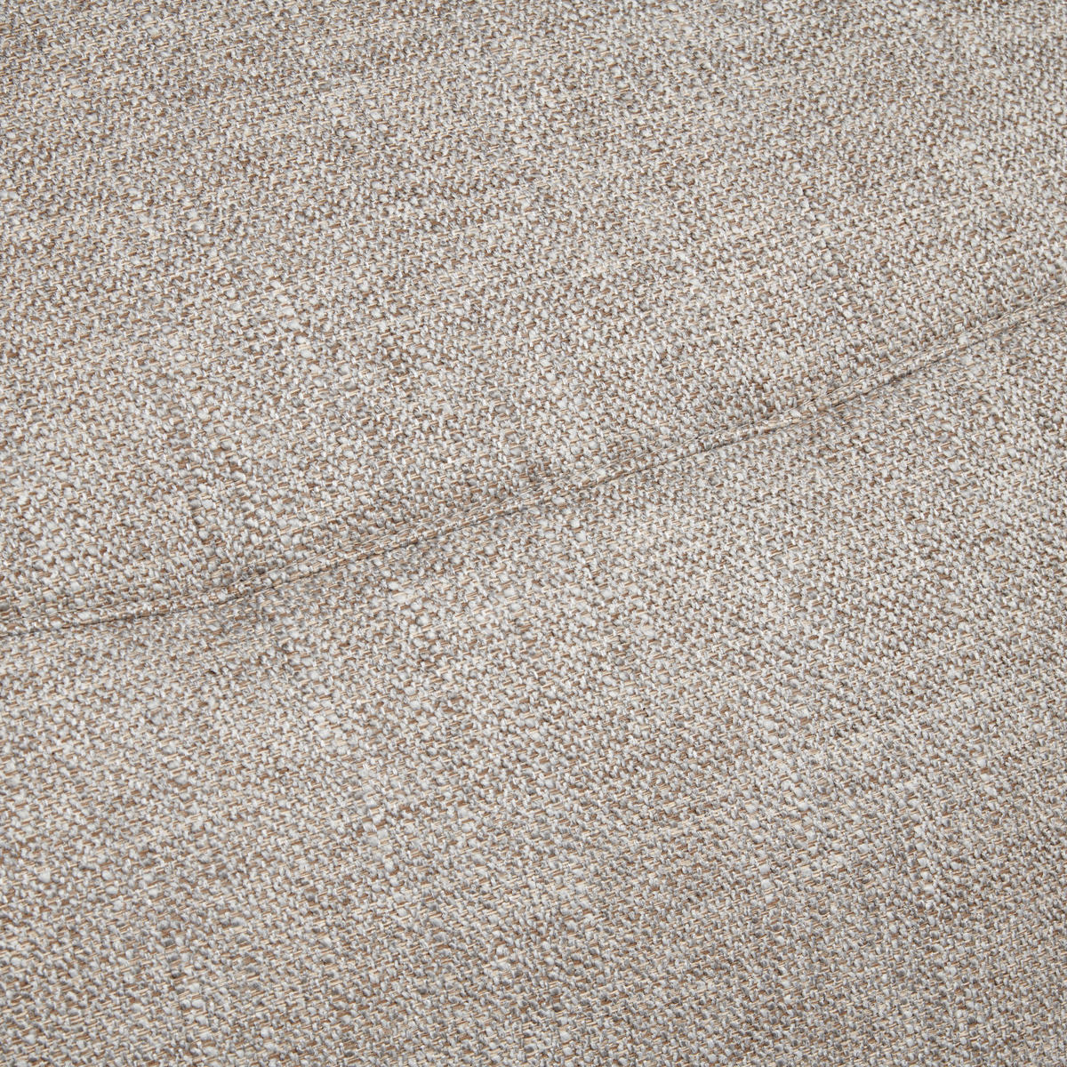 2-SITZER-SOFA in Struktur Beige  - Beige/Schwarz, Design, Holz/Textil (174/76-97/102cm) - Novel