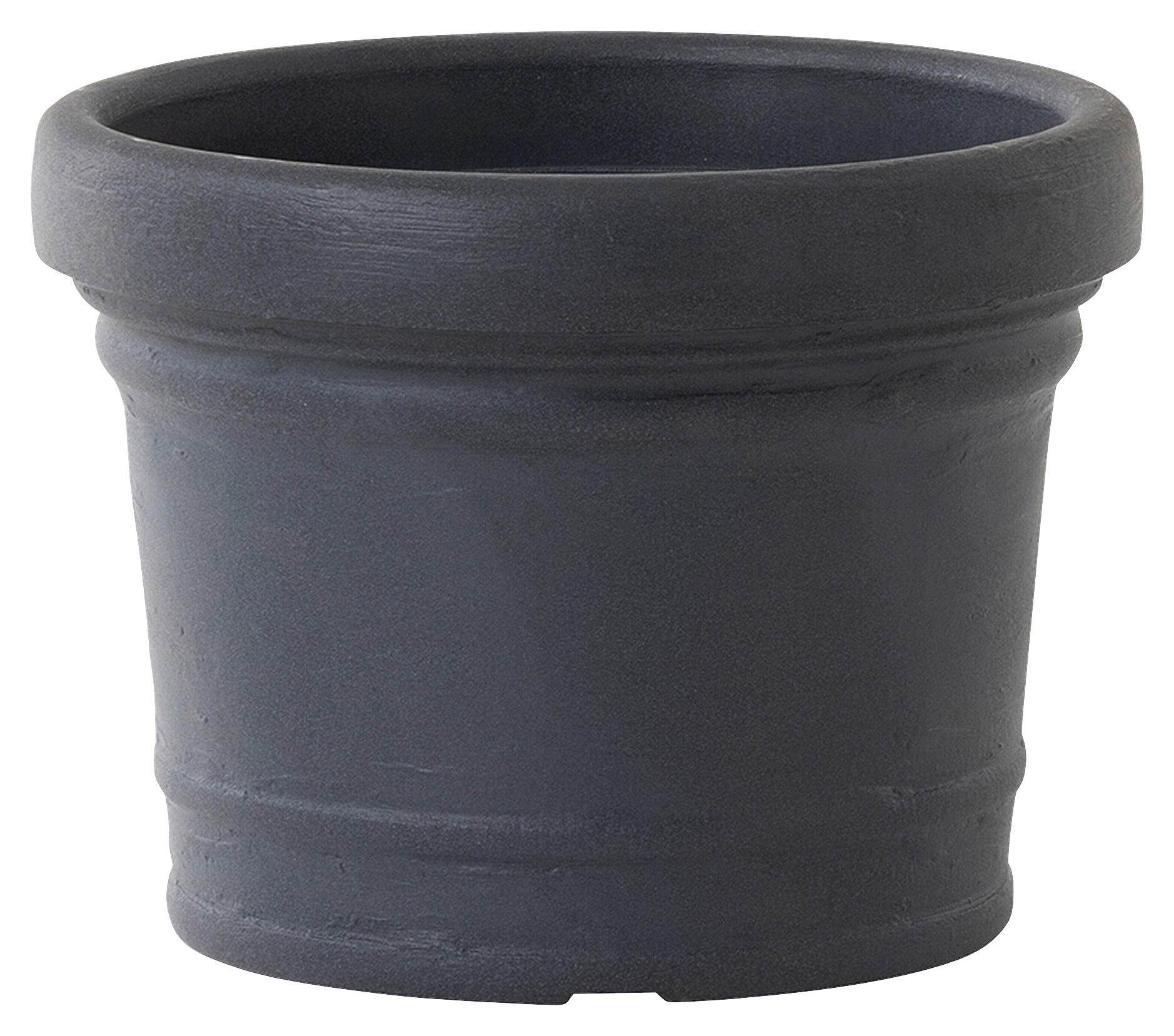 PFLANZENTOPF   - Anthrazit, Basics, Kunststoff (70/52cm) - Siena Garden