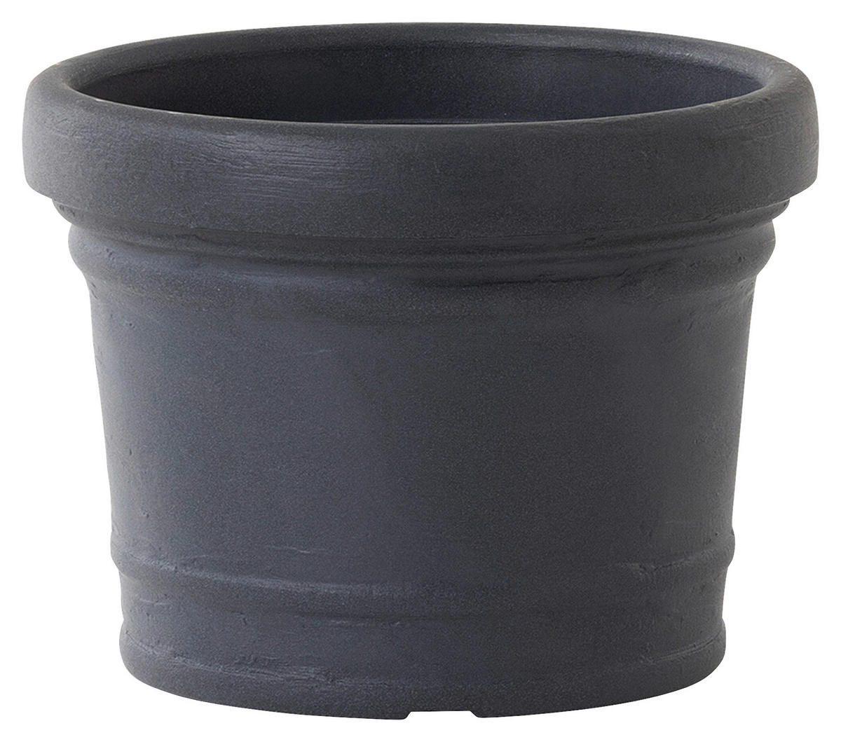 PFLANZENTOPF   - Anthrazit, Basics, Kunststoff (50/37cm) - Siena Garden