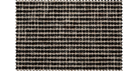 ARMLEHNSTUHL  Sitzfläche 360° drehbar, automatische Rückholfunktion Webstoff, Mikrofaser  - Schwarz/Weiß, Design, Textil/Metall (60/83/62cm) - Novel