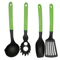 SET KUHINJSKOG PRIBORA - zelena/crna, Osnovno, plastika - Homeware