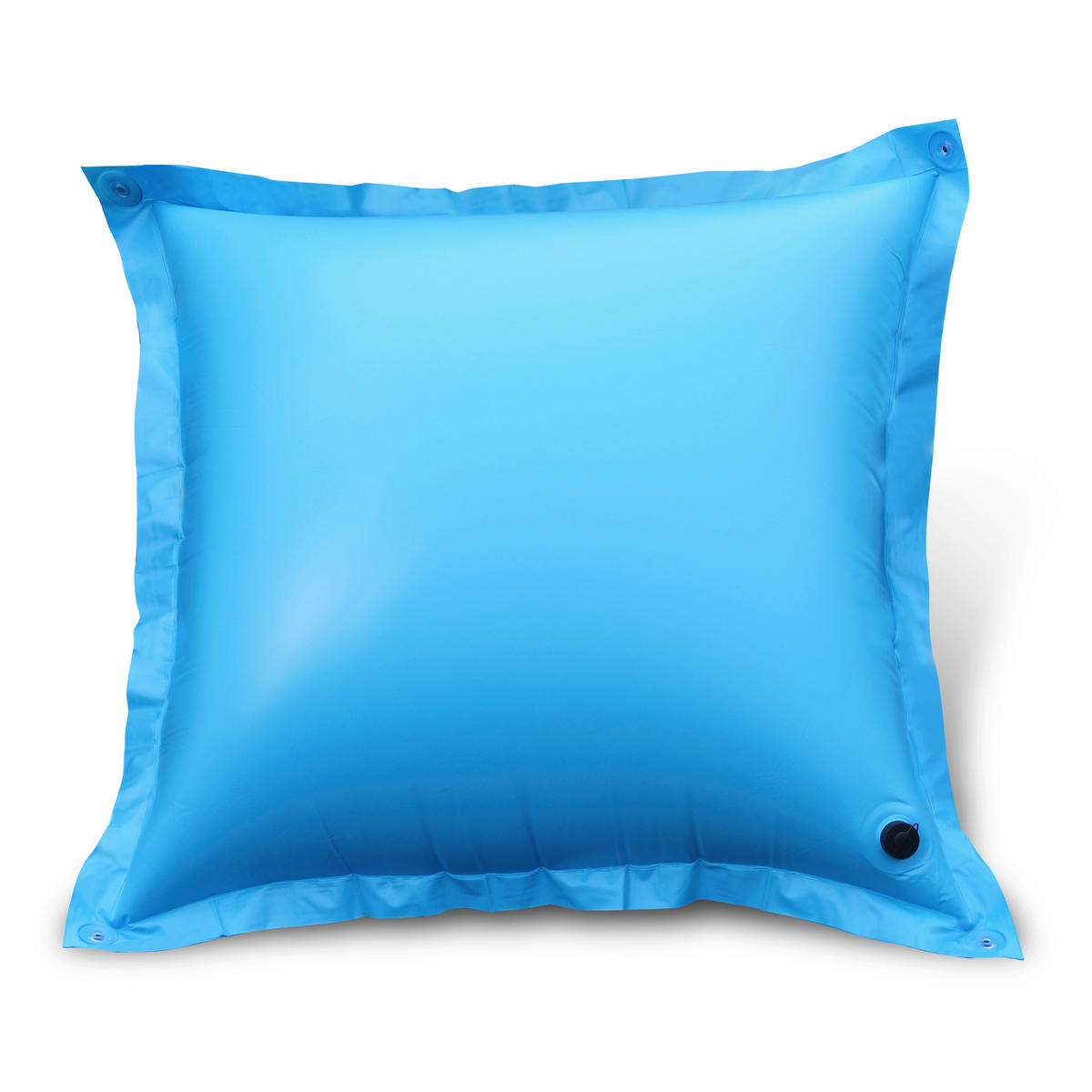 WINTERKISSEN 100/100/45 cm  - Blau, Basics, Kunststoff (100/100/45cm)