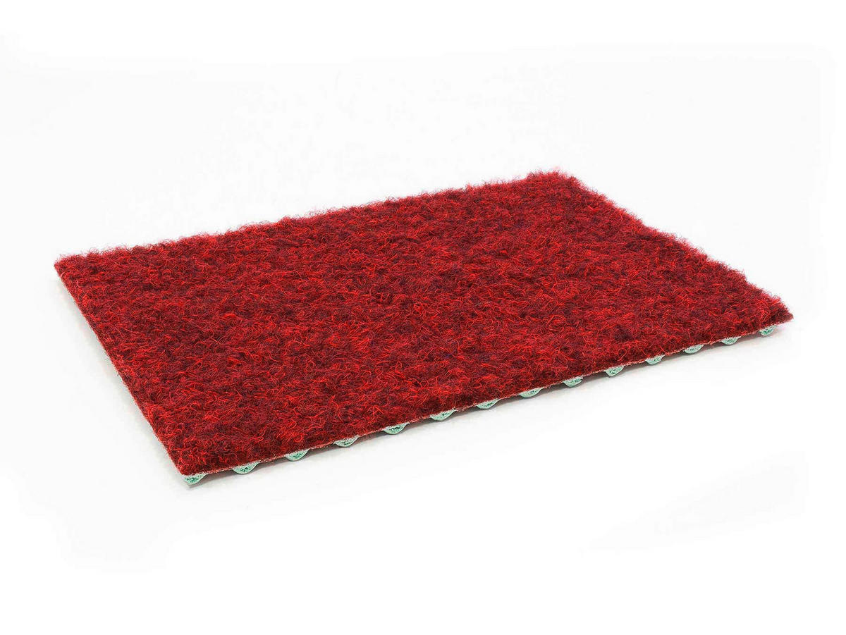KONSTGRÄSMATTA - röd, Basics, textil (200/150cm)