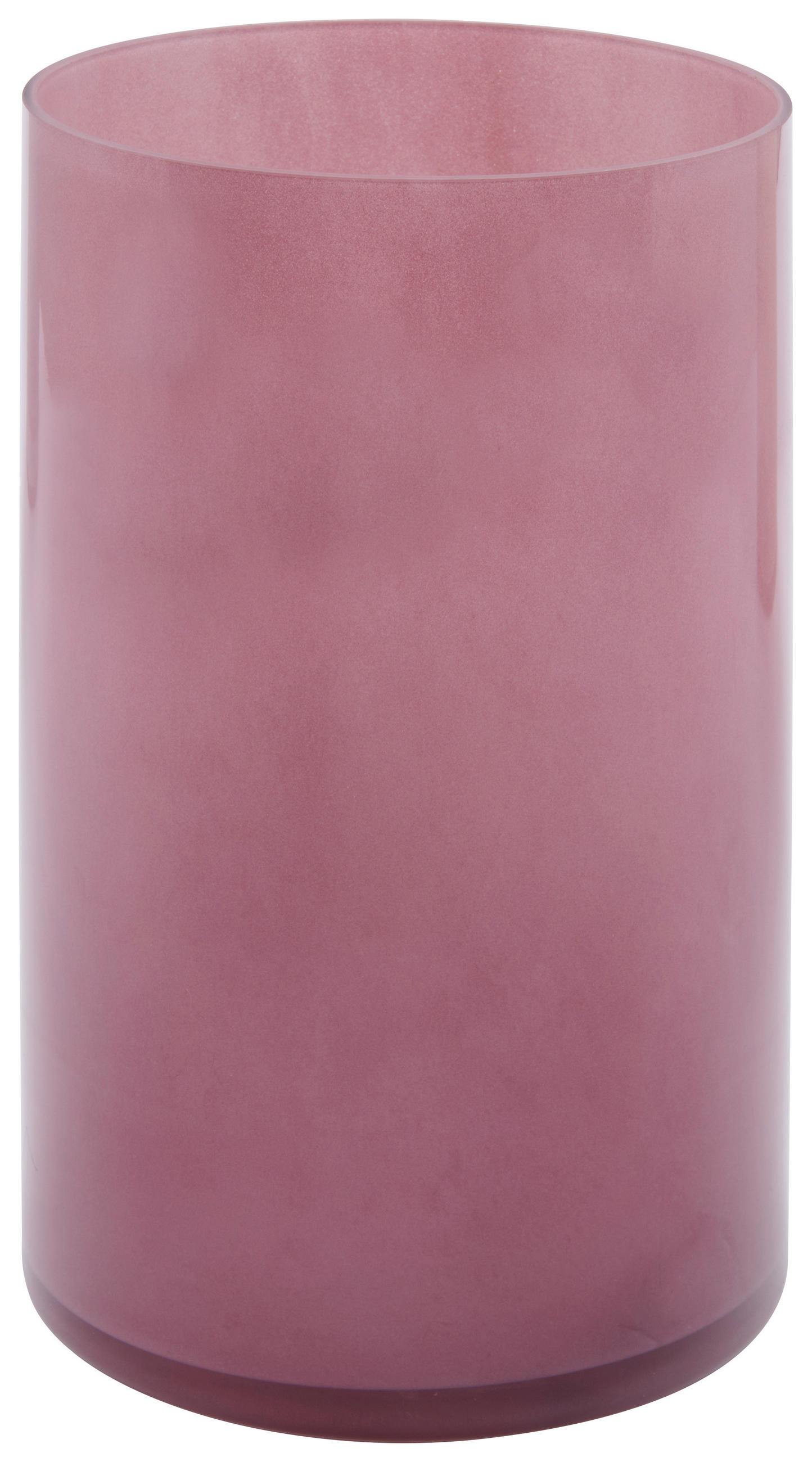 VASE  - Rosa, Basics, Glas (12/20cm)
