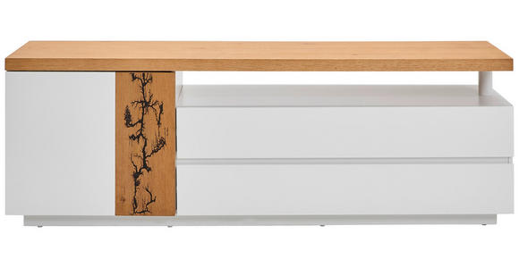 LOWBOARD 170/57/40 cm - Eichefarben/Weiß, Design, Holz/Holzwerkstoff (170/57/40cm) - Xora