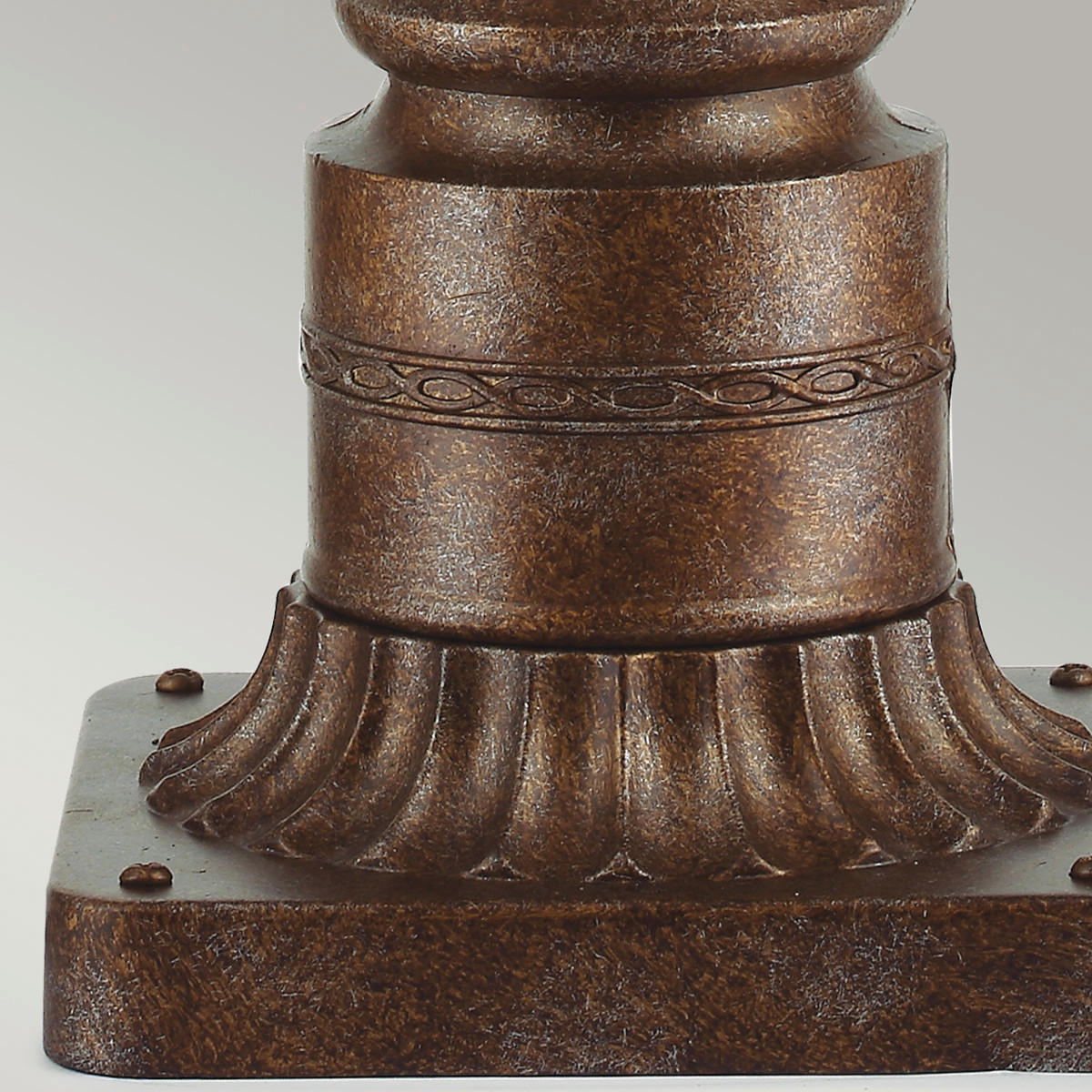 SOCKELBELYSNING - bronsfärgad, Basics, metall/glas (21.6/55.3cm) - Elstead Lighting