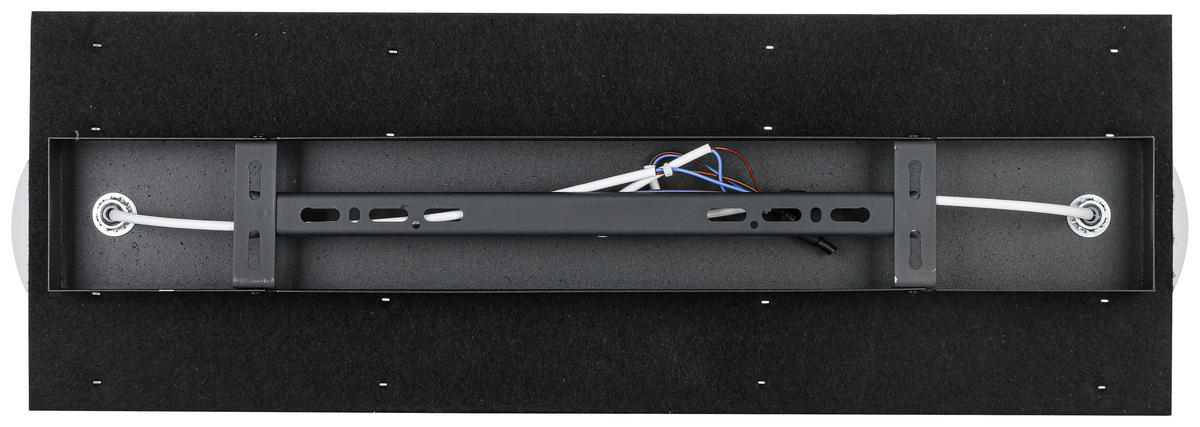 HÄNGELEUCHTE 60/16/35 cm   - Eichefarben/Schwarz, Trend, Glas/Holzwerkstoff (60/16/35cm) - Collet's Monde