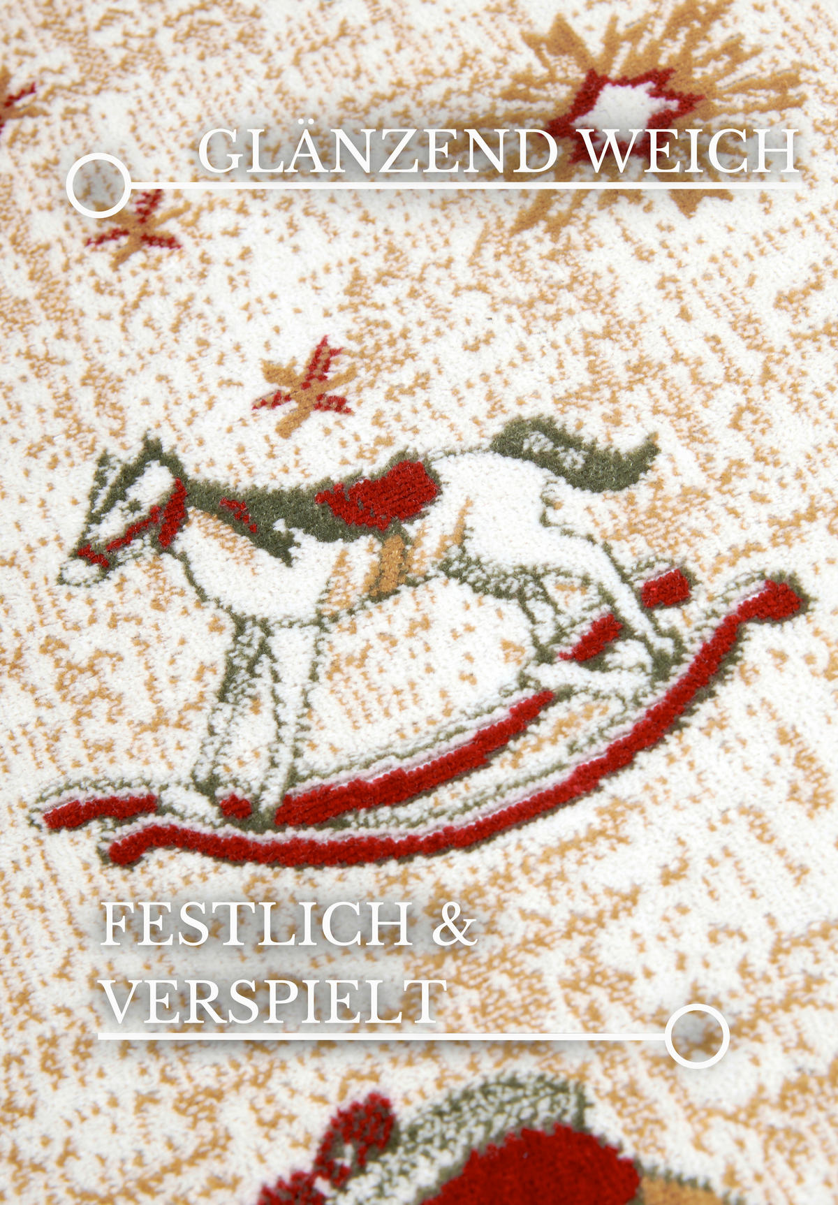 VINTAGE-TEPPICH 50/80 cm Toy's Delight Nostalgic Shine  - Rot/Multicolor, Design, Kunststoff/Textil (50/80cm) - Villeroy & Boch