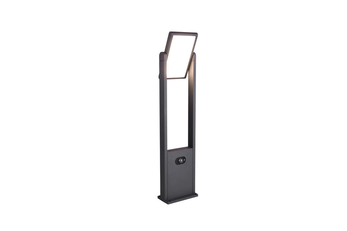 VÄGLAMPA - antracit, Design, metall (61/15,5/20cm) - Trio Leuchten