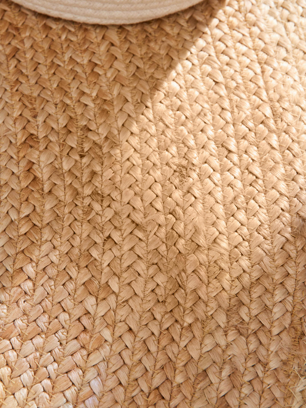 JUTETEPPICH 100 cm Jutta Creme, Goldfarben  - Goldfarben/Creme, Basics, Textil (100cm)
