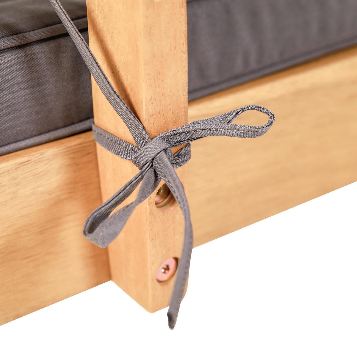 BANCĂ DE GRĂDINĂ - culoare lemn acacia/gri, Modern, lemn/textil (198/78/68cm) - Greemotion