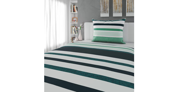 BETTWÄSCHE Renforcé 140/200 cm - Grün, Basics, Textil (140/200cm) - Novel