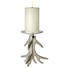 KERZENHALTER - Nickelfarben, Design, Metall (14,5/15/12cm) - Ambia Home KERZENHALTER - Nickelfarben, Design, Metall (14,5/15/12cm) - Ambia Home