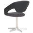 STUHL in Metall, Textil Anthrazit, Schwarz, Edelstahlfarben - Edelstahlfarben/Anthrazit, Design, Textil/Metall (60/88/60cm) - Dieter Knoll STUHL in Metall, Textil Anthrazit, Schwarz, Edelstahlfarben - Edelstahlfarben/Anthrazit, Design, Textil/Metall (60/88/60cm) - Dieter Knoll