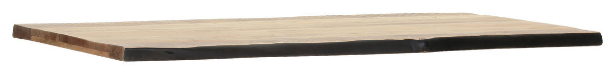 TISCHPLATTE Akaziefarben   - Akaziefarben, Design, Holz (200/100/5cm) - Landscape