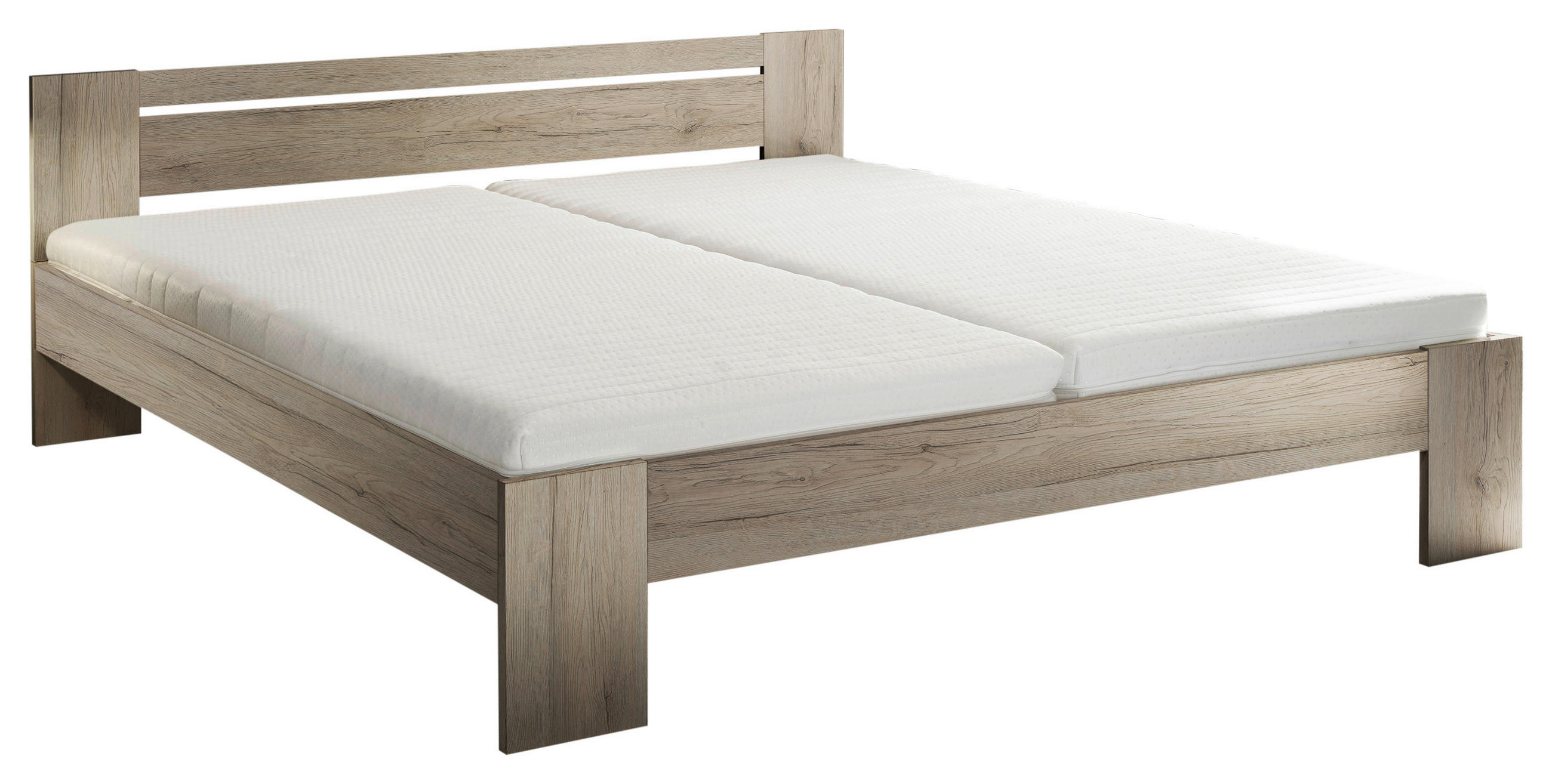 BETT 180/200 cm,  in Eiche San Remo,  - Eiche San Remo, KONVENTIONELL (180/200cm) - Boxxx