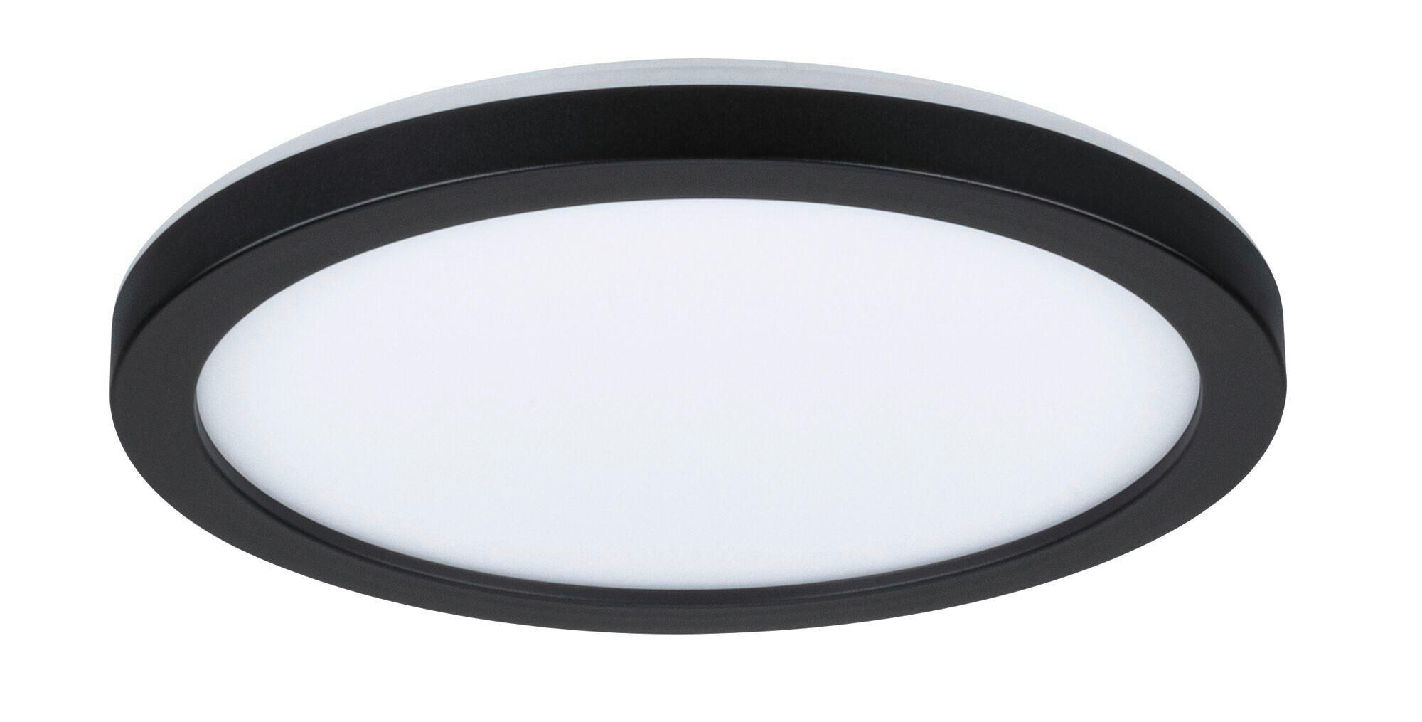 Paulmann Led-Paneel Schwarz 19x2.8x19 cm