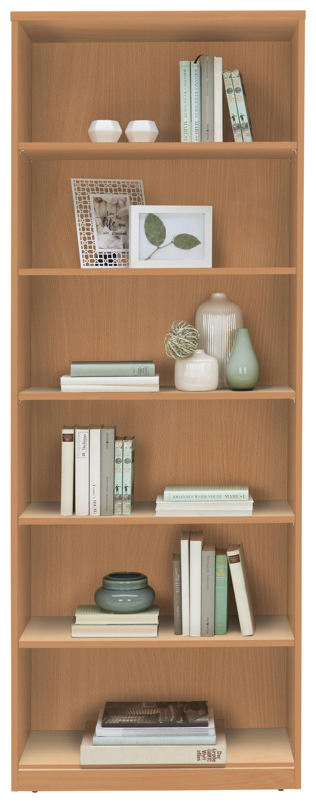REGAL Buchefarben  - Buchefarben, Basics, Holzwerkstoff (72/194/36cm) - Xora