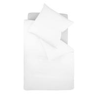 Bettwäsche-Garnitur 200 x 200 Makosatin 200/200 cm  - Weiß, Basics, Textil (200/200cm) - Fleuresse