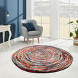 WEBTEPPICH 120 cm Sixteen round  - Multicolor, Trend, Textil (120cm) - Novel