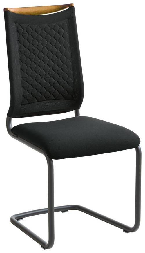 SCHWINGSTUHL  in  - Eichefarben/Anthrazit, Design, Holz/Textil (47/99/59cm) - Venjakob