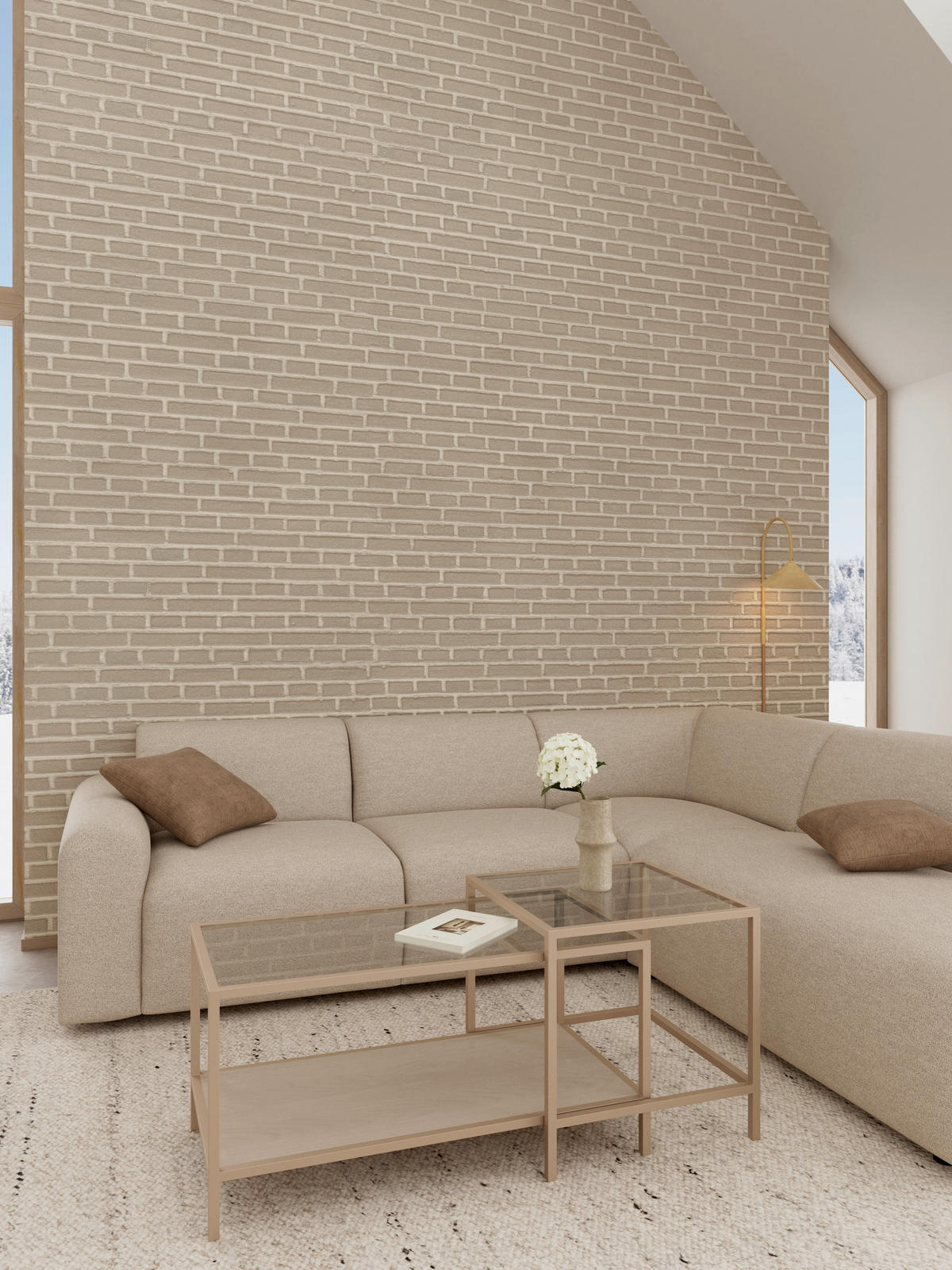 COUCHTISCH Metall, Glas, Holzwerkstoff 90/50/50 cm  - Klar/Grau, Design, Glas/Holzwerkstoff (90/50/50cm) - MID.YOU