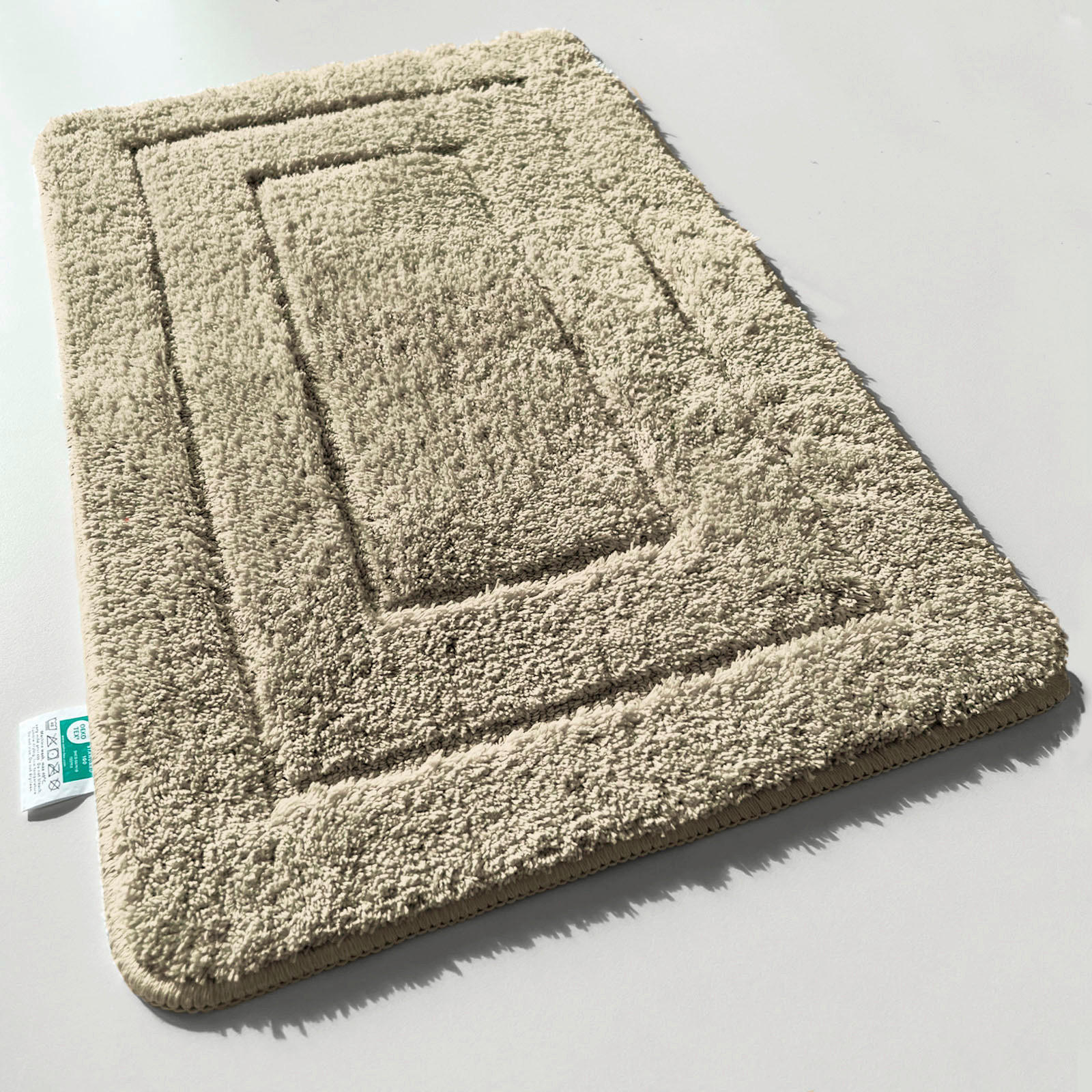 BADEMATTE Atlantis Beige 60/100 cm  - Beige, Basics, Kunststoff/Textil (60/100cm) - Floordirekt