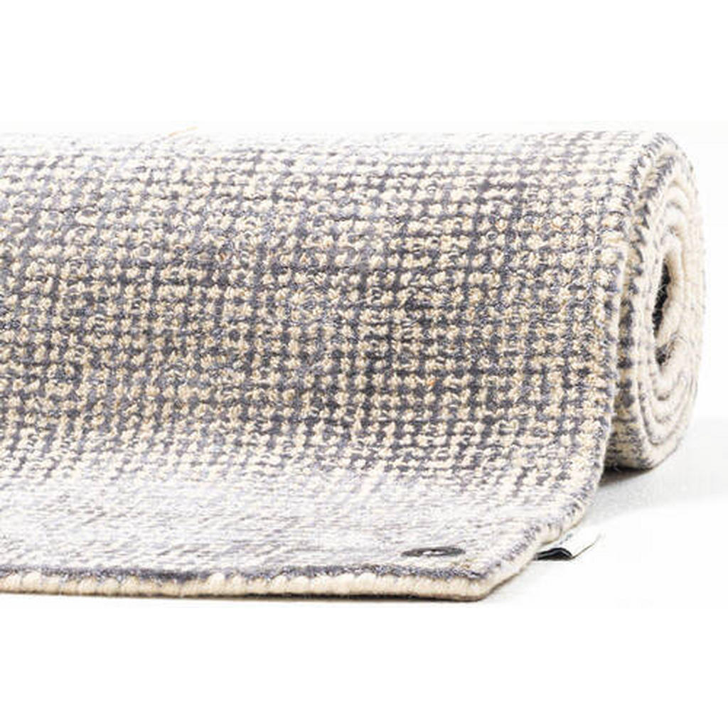 Thumbnail - Tom Tailor Handwebteppich, Silber, Textil, Uni, rechteckig, 85x155 cm, Teppiche & Böden, Teppiche, Naturteppiche