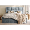 BOXBETT 180/200 cm  in Graublau  - Graublau/Schwarz, MODERN, Holz/Holzwerkstoff (180/200cm) - Boxxx
