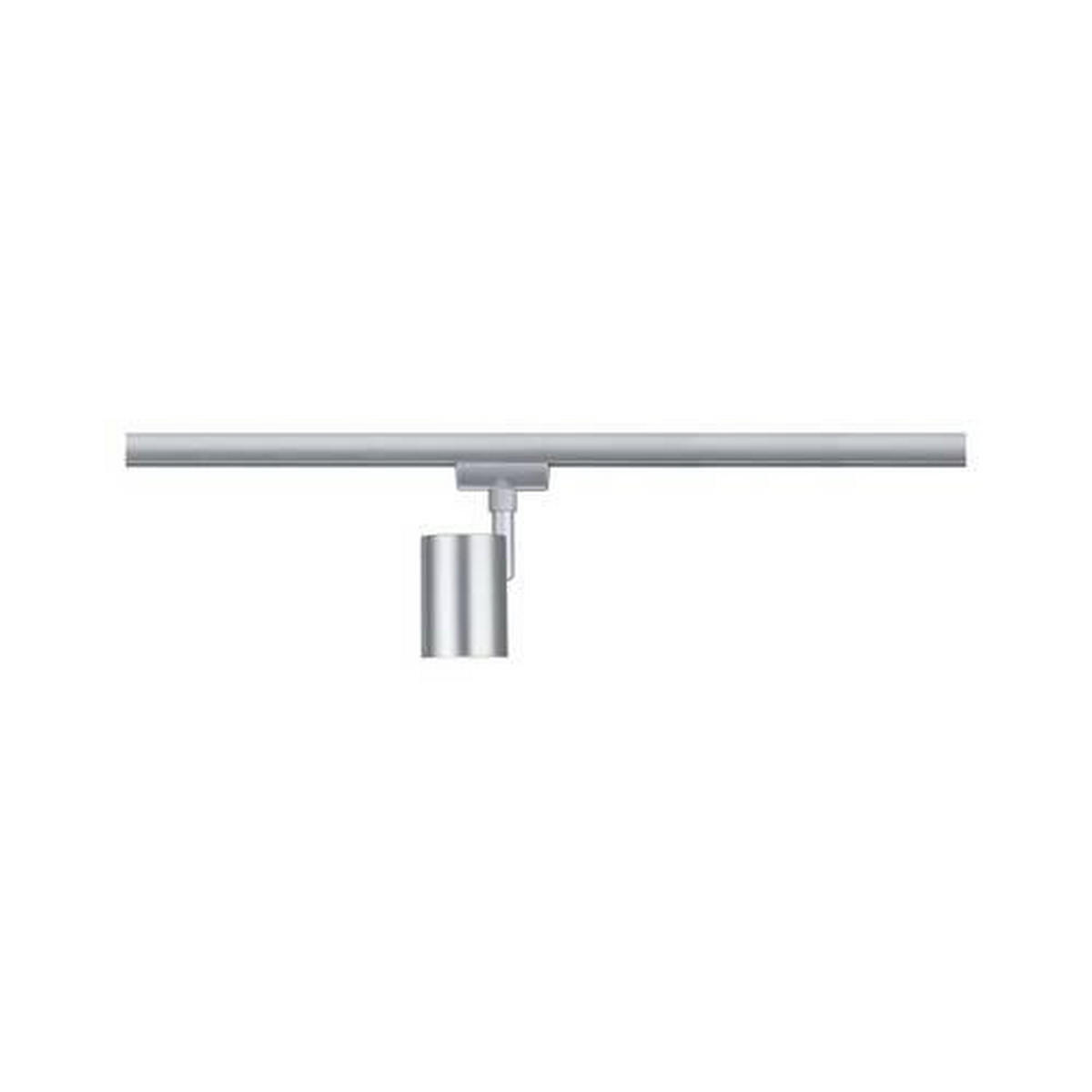 SCHIENENSYSTEM-STRAHLER - Chromfarben, Design, Glas/Metall (15/7/5cm) - Paulmann