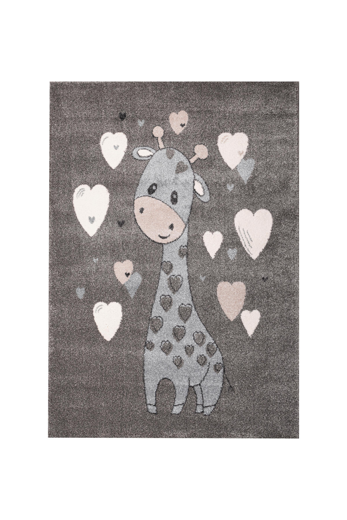 DEČJI TEPIH  plava, siva     - siva/plava, Dizajnerski, tekstil (80/150cm) - Ben'n'jen