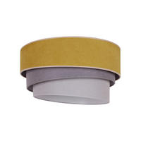 DECKENLEUCHTE Pastell 45/25 cm   - Multicolor, Design, Textil (45/25cm)