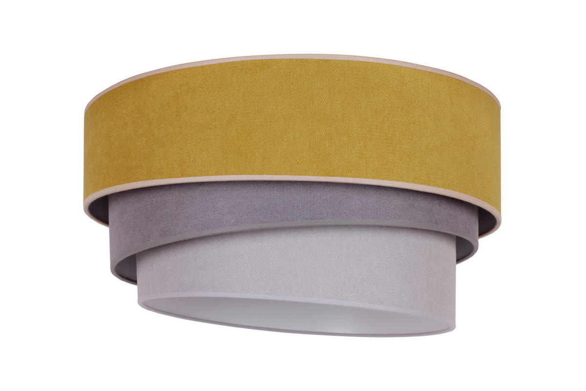 DECKENLEUCHTE Pastell 45/25 cm   - Multicolor, Design, Textil (45/25cm)