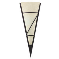 VÄGGLAMPA Pascal   - beige/brun, Klassisk, metall/glas (48/18/12cm) - Eglo