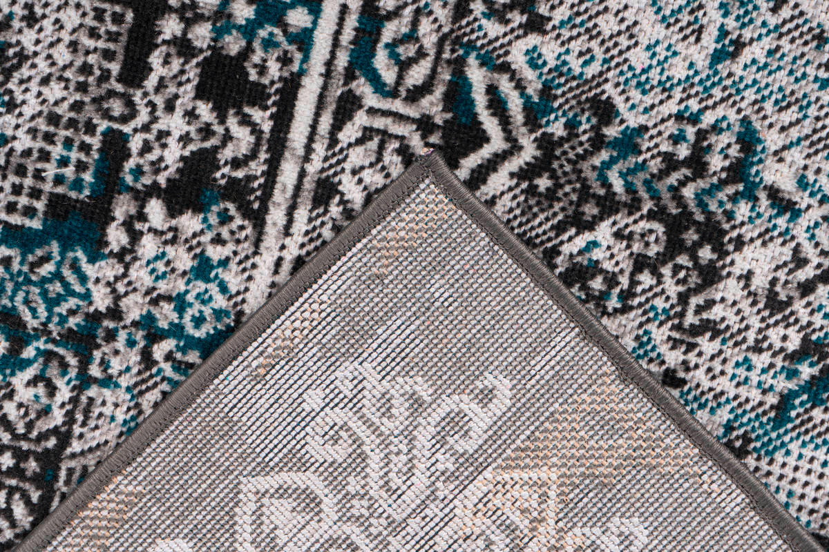 VINTAGE-TEPPICH 200/290 cm Ariya Blau  - Blau, Trend, Textil (200/290cm) - Kayoom