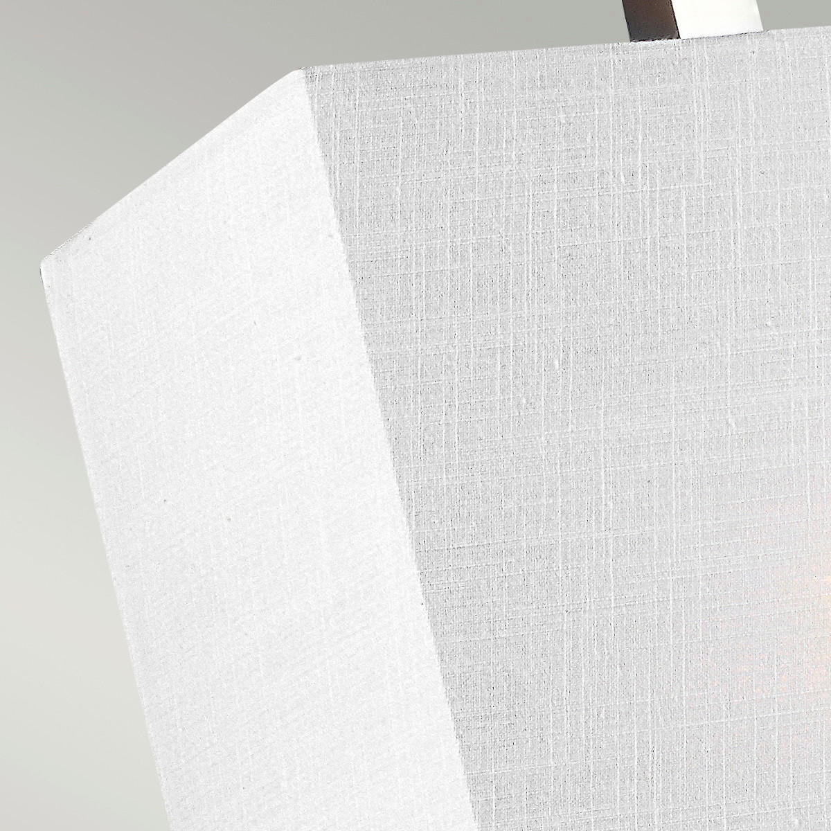 WANDLEUCHTE Elstead Teva 29.2/76.5/12.1  cm   - Nickelfarben, KONVENTIONELL, Glas/Metall (29.2/76.5/12.1 cm) - Elstead Lighting