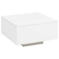 KLUBSKA MIZA, bela  - bela, Moderno, leseni material (60/60/35,5cm) - MID.YOU