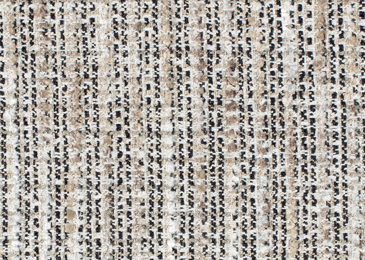 ECKSOFA in Webstoff, Struktur Naturfarben, Sandfarben  - Sandfarben/Anthrazit, Design, Textil/Metall (265/172cm) - Joop!