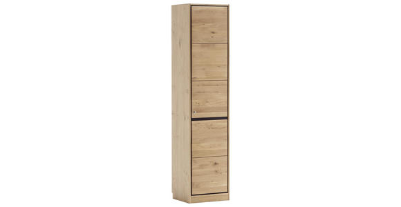 AKTENSCHRANK 45/198/40 cm  - Eiche Bianco, KONVENTIONELL, Holz/Holzwerkstoff (45/198/40cm) - Linea Natura