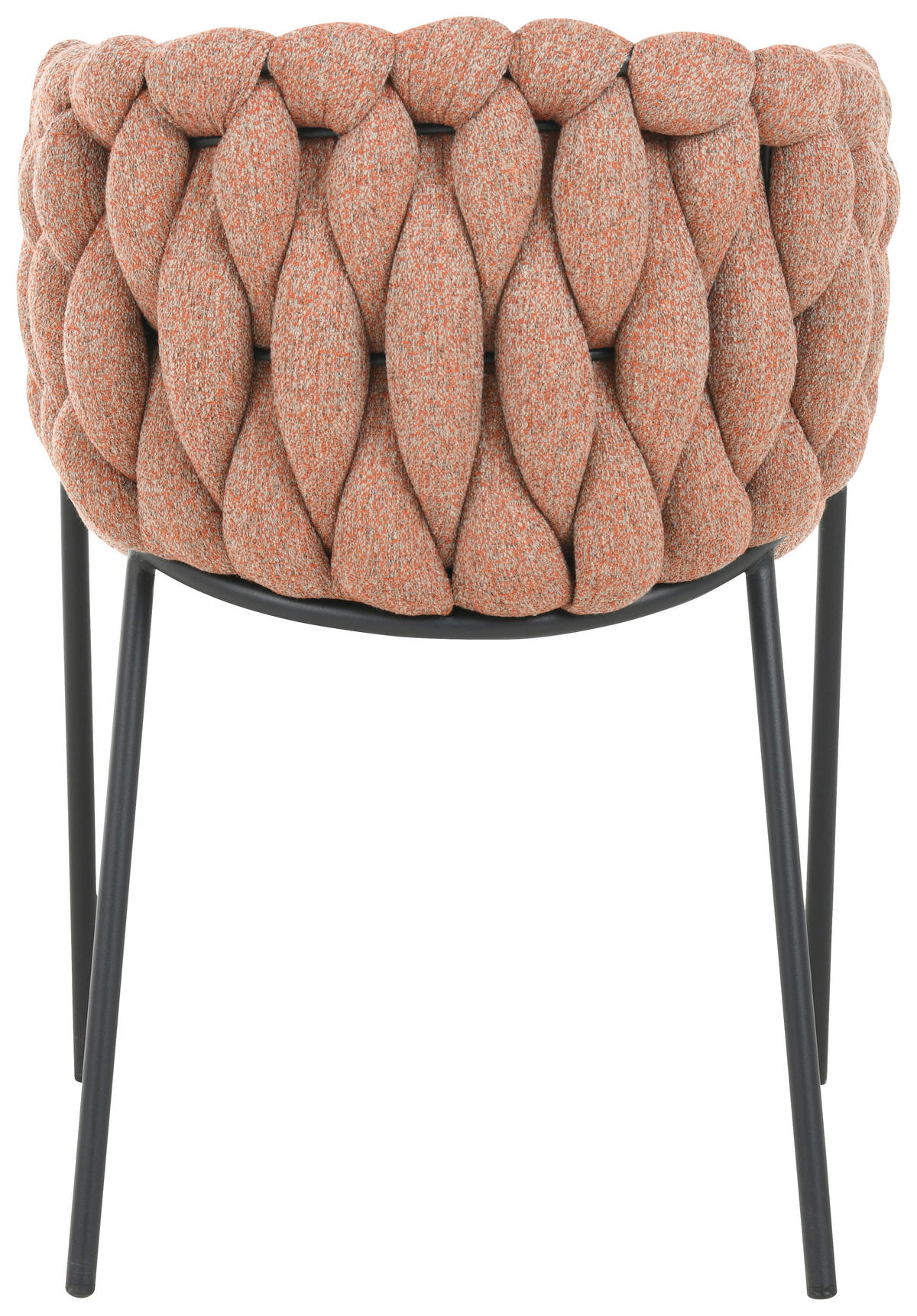 STOL, les, kovina, tekstil rdeča  - rdeča/črna, Moderno, kovina/tekstil (54/78/62cm) - Carryhome