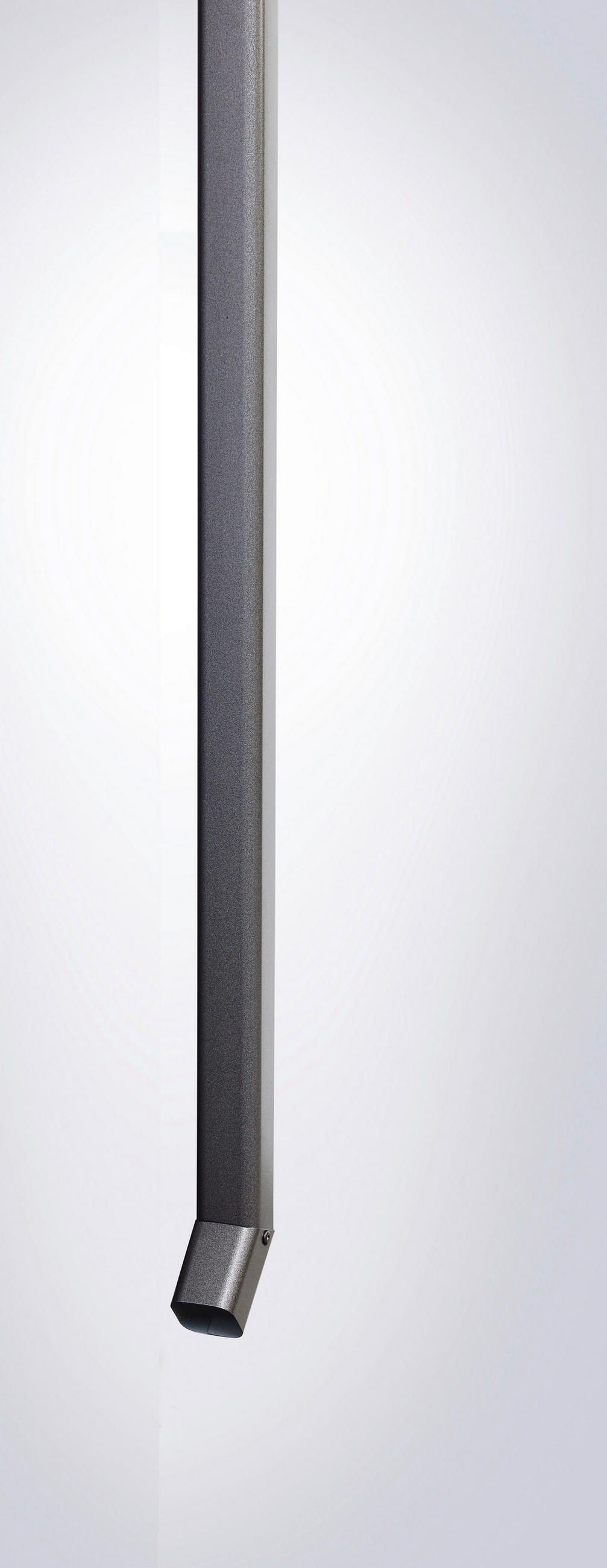 REGENFALLROHR-SET - Dunkelgrau, Design, Metall (4/170/4cm) - Biohort