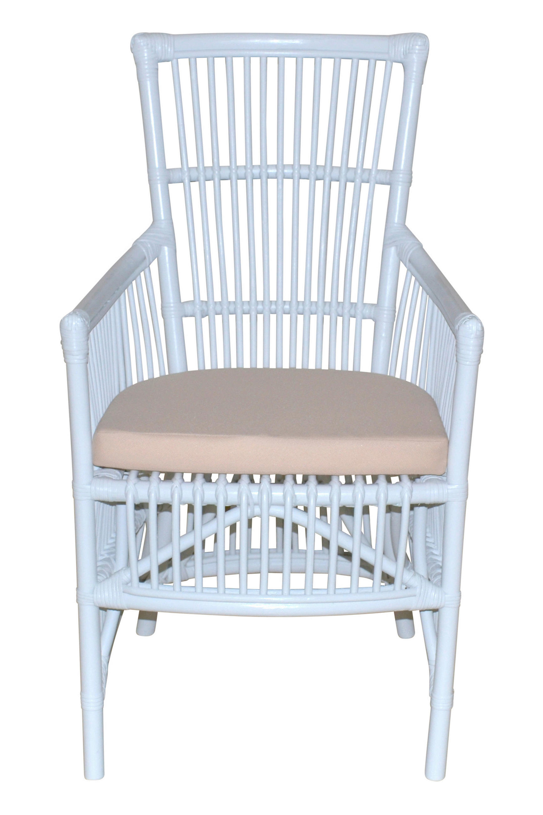 SESSEL Webstoff, Flachgewebe Weiß    - Weiß, Natur, Holz/Textil (62/55/96cm) - MID.YOU