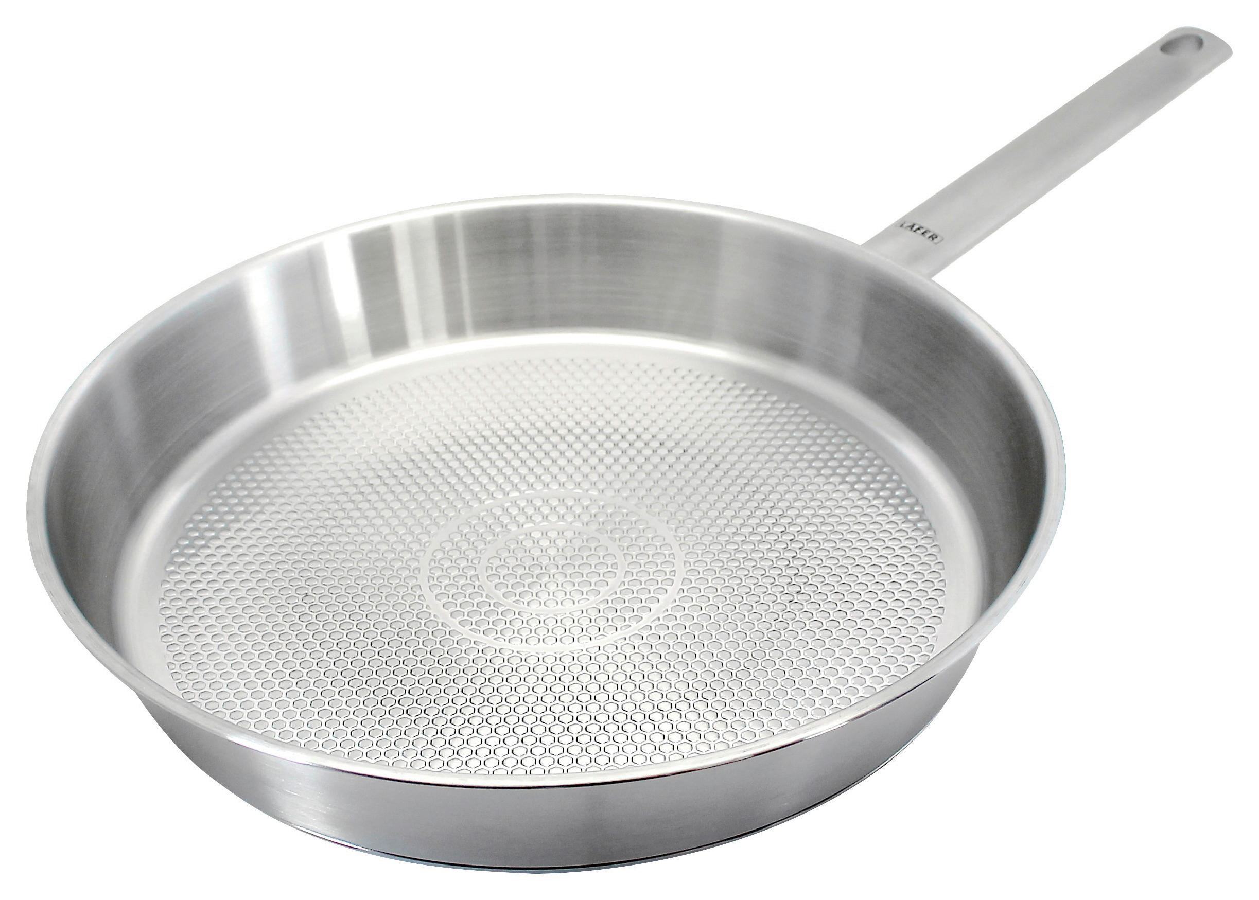 BRATPFANNE Lafer EDS 28 cm  - Silberfarben, Basics, Metall (28cm) - Johann Lafer