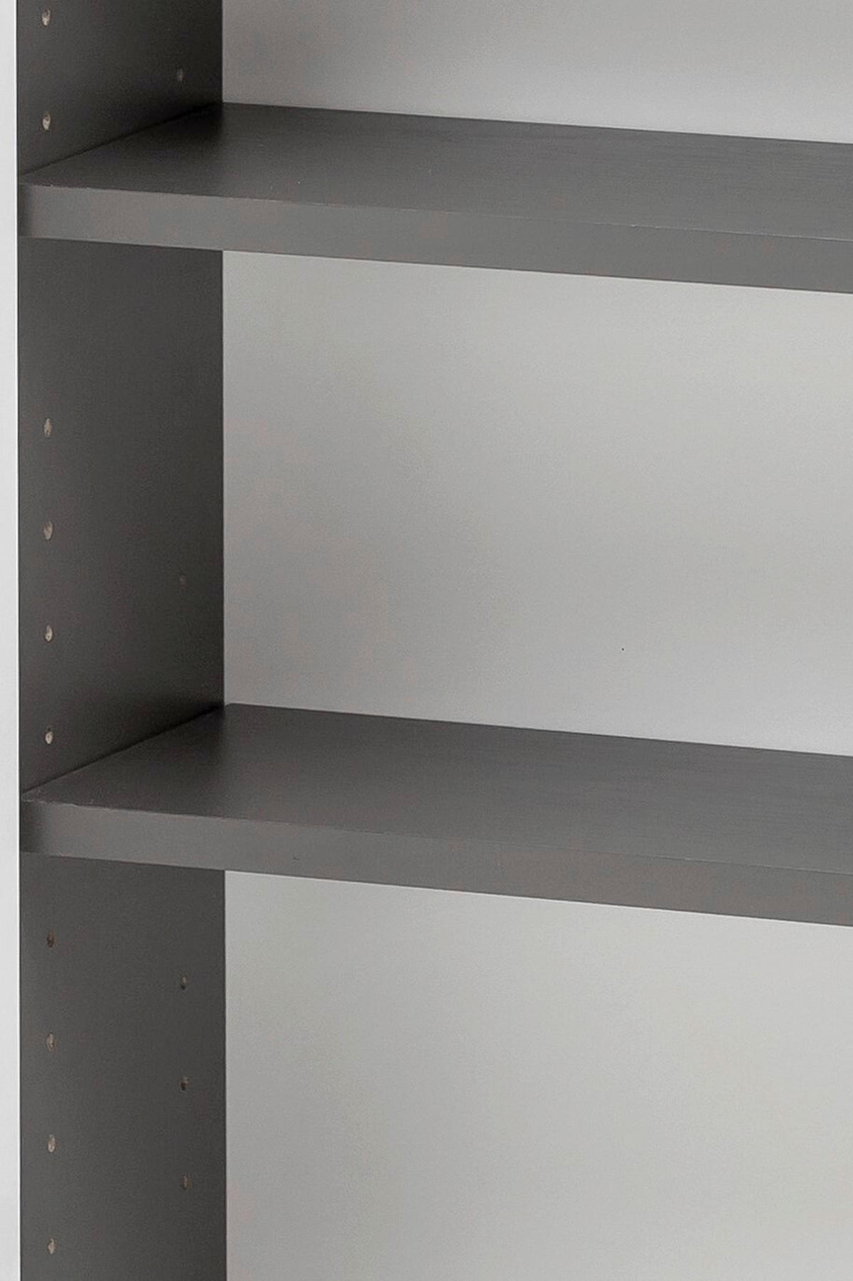 HÄNGESCHRANK 40/64/20 cm  - Graphitfarben/Grau, Natur, Holzwerkstoff (40/64/20cm) - Xora