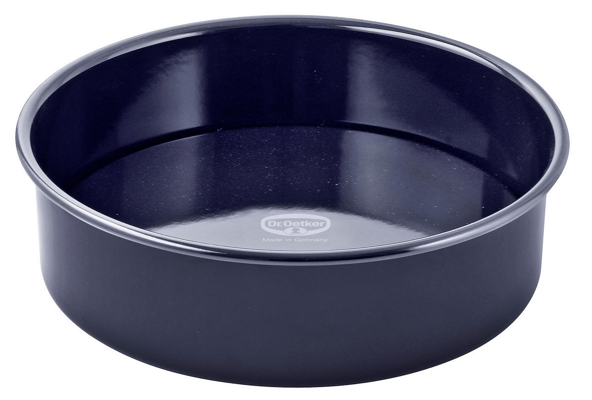 BACKFORM  - Blau, Basics, Metall (26/7,5cm) - Dr.Oetker