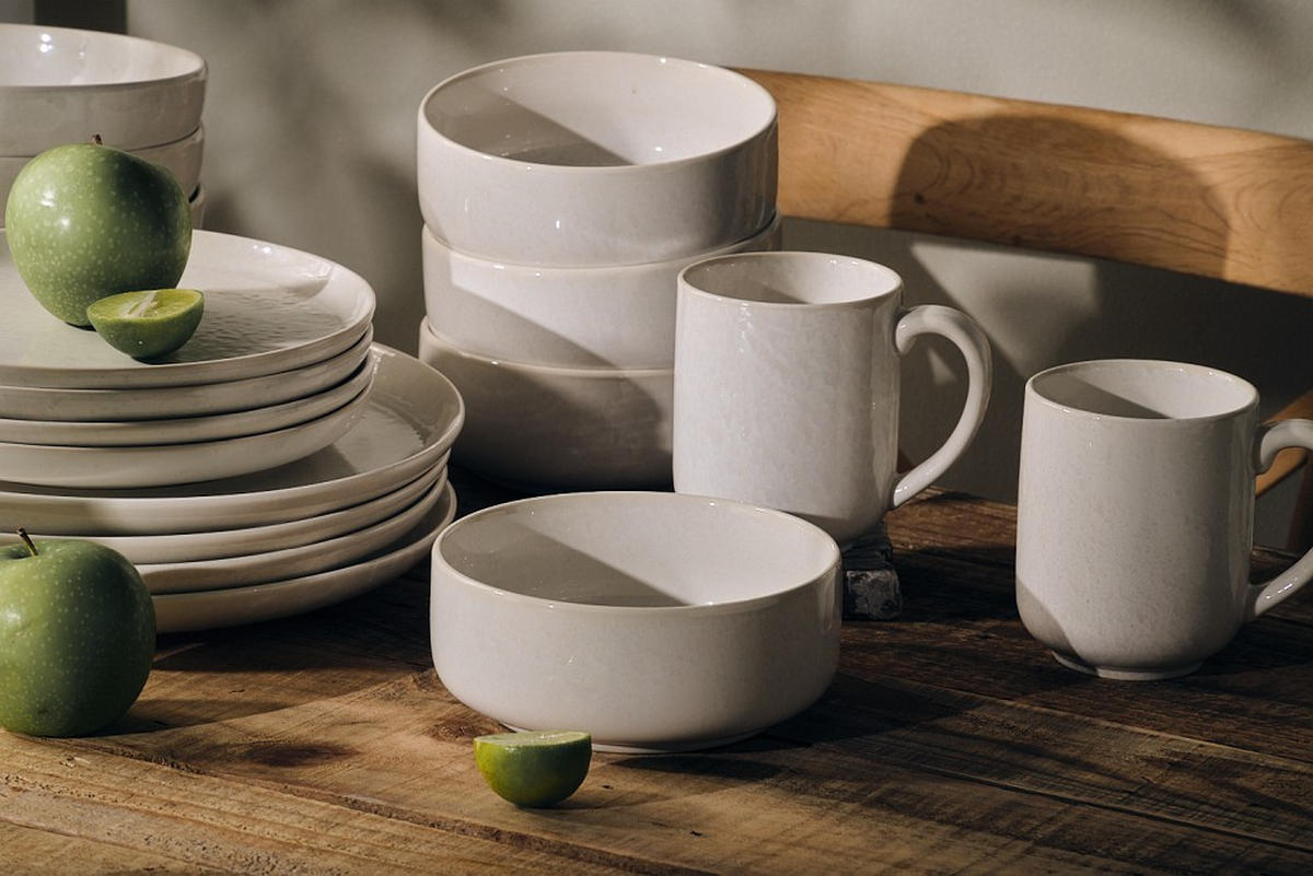 KOMBISERVICE Beige Marbella 20-teilig 4 Personen  - Beige, Trend, Keramik - Novel